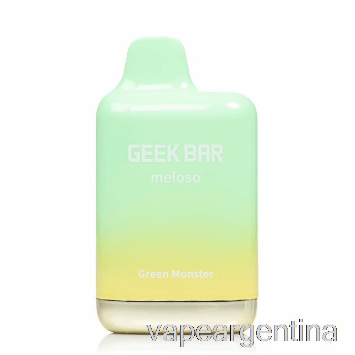 Geek Bar Meloso Max 9000 Vape Monstruo Verde Desechable Argentina